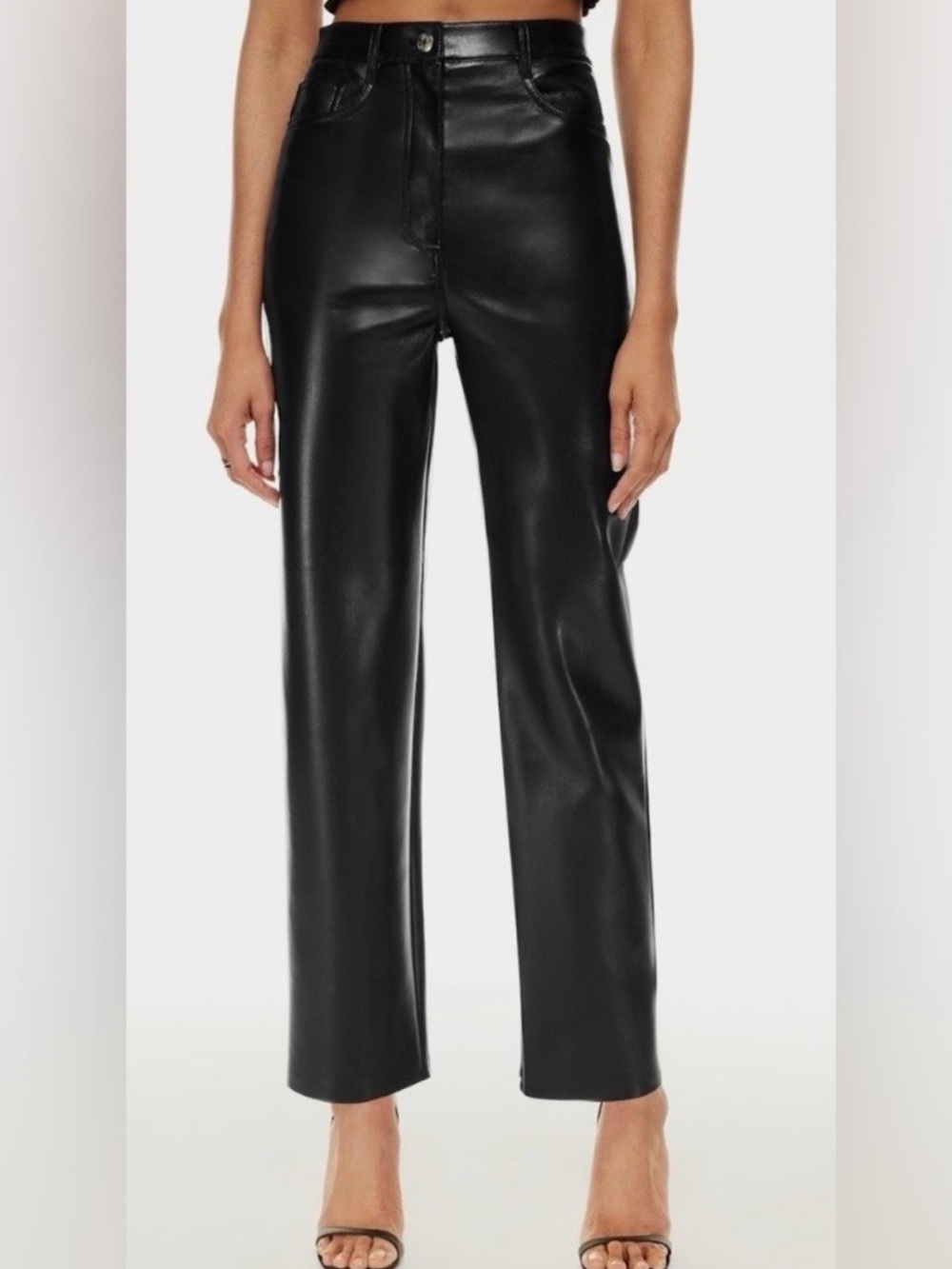 Aritzia Wilfred leather pants